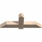 Ekena Millwork Eugene Smooth Timber Gable Bracket, Douglas Fir, 48"W x 18"H x 5 1/2"D x 5 1/2"F, 9/12 Pitch GBW048X18X0606EUG00SDF - alternate 2